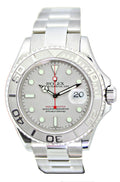 Rolex Mens Steel Platinum Yachtmaster 16622 Watch