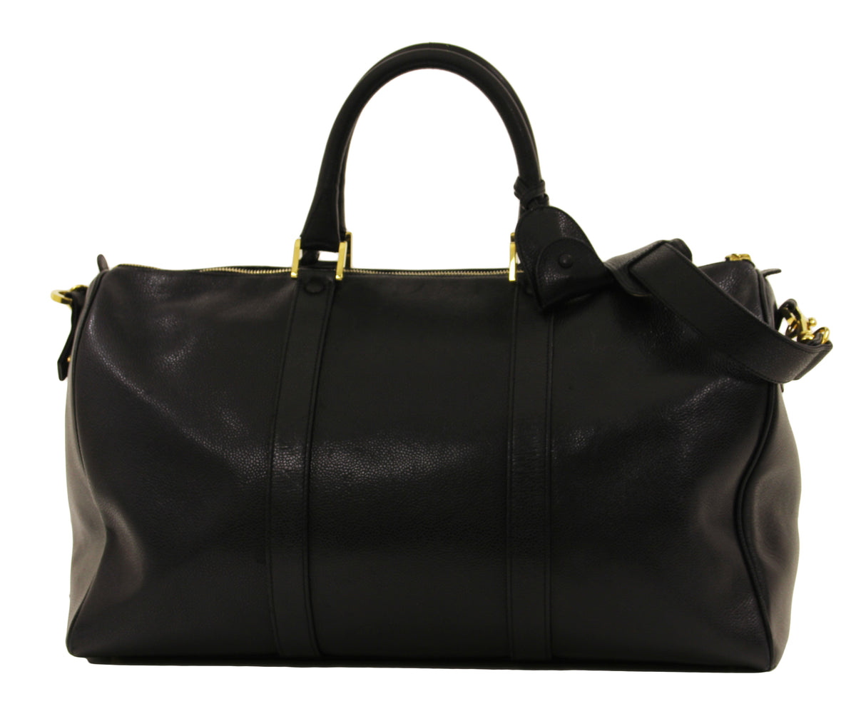 Chanel  Black Caviar Small Duffel