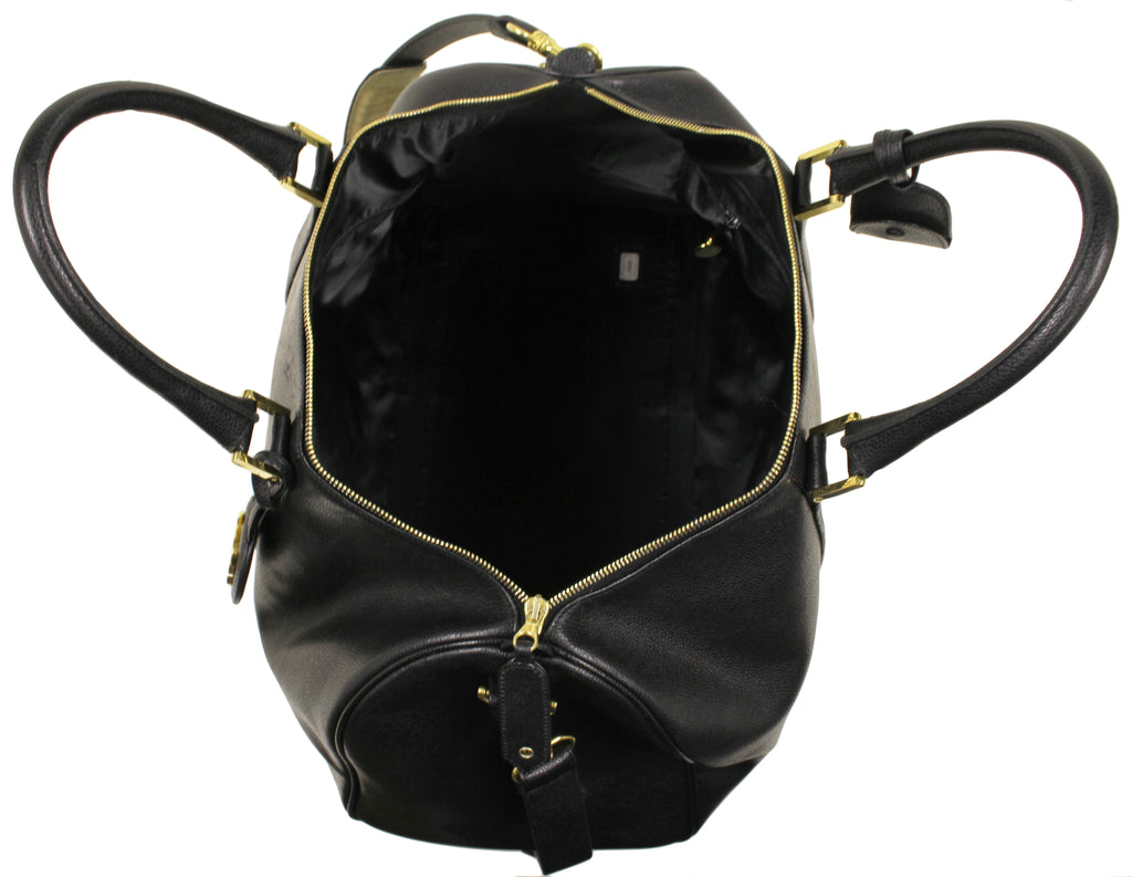 Chanel  Black Caviar Small Duffel