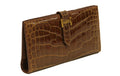 Hermès  Shiny Miel Alligator Bearen Bi- Fold Wallet