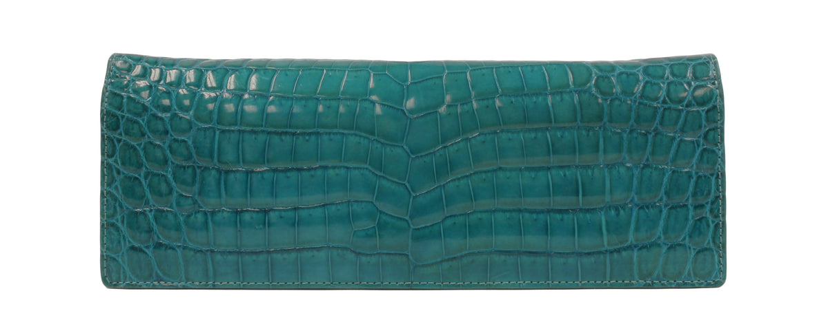 Lana Marks Alligator Concord Clutch