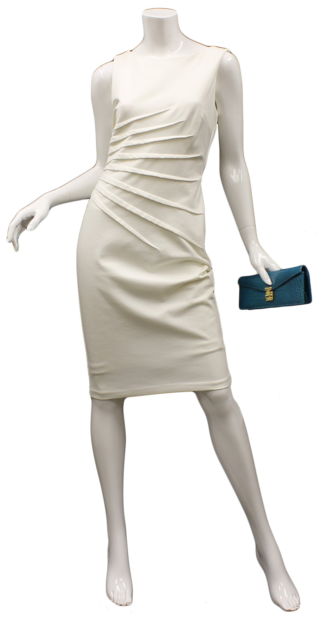 Lana Marks Alligator Concord Clutch