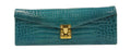 Lana Marks Alligator Concord Clutch