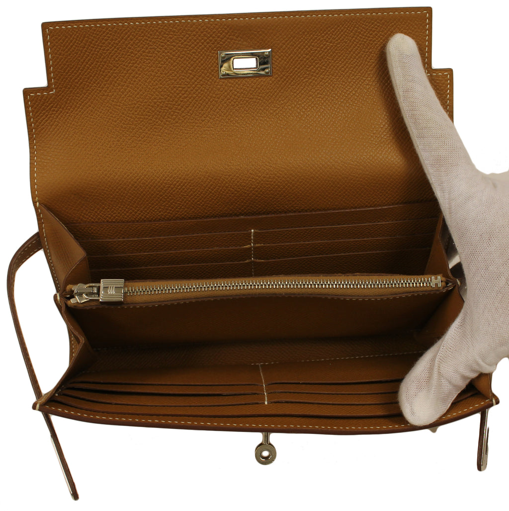 Hermes Kelly Ligne Wallet
