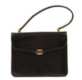 Vintage Gucci Crocodile handbag with gold and silver tone hardware