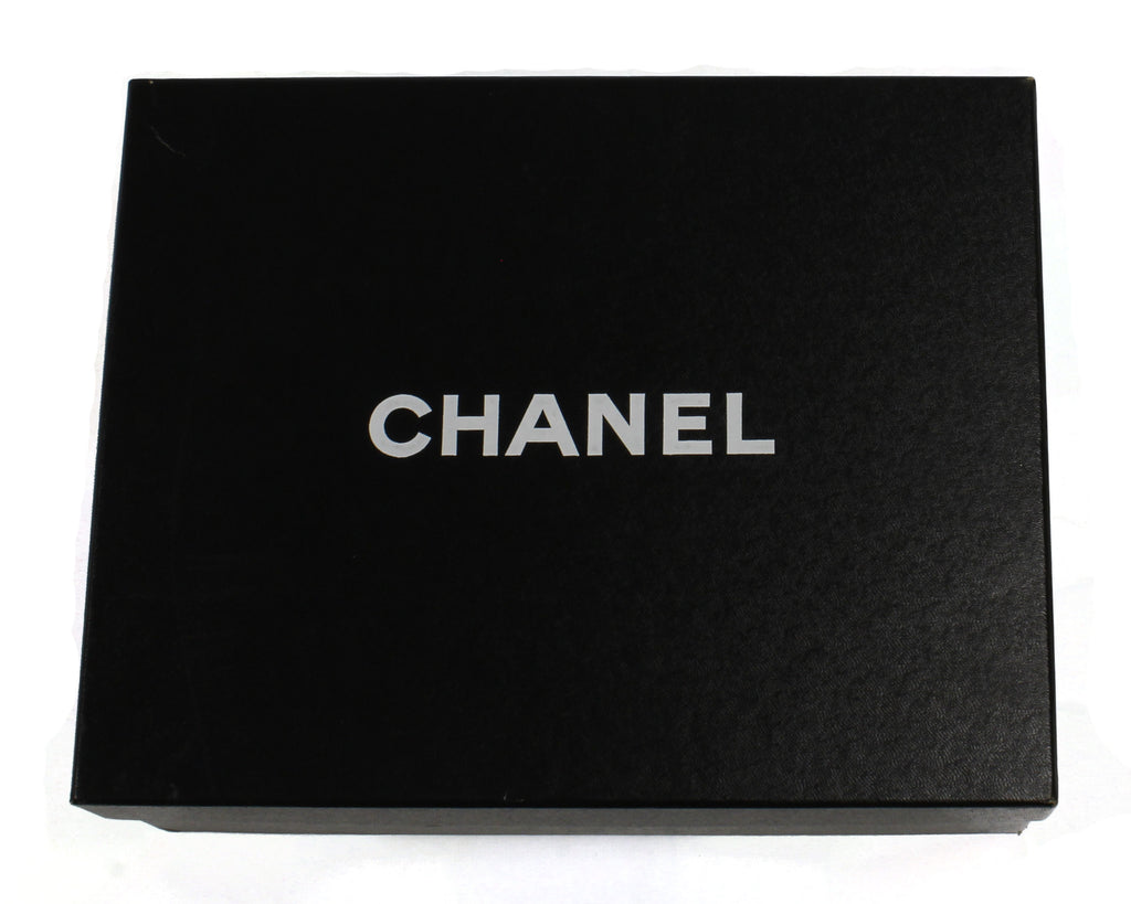 Chanel Black Leather Quilted Clogs w. CC Twist Lock