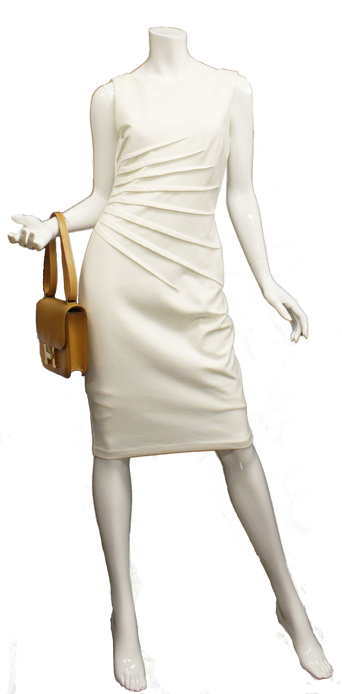 Hermès Tan Constance Vache Natural Leather Bag GHW 23cm