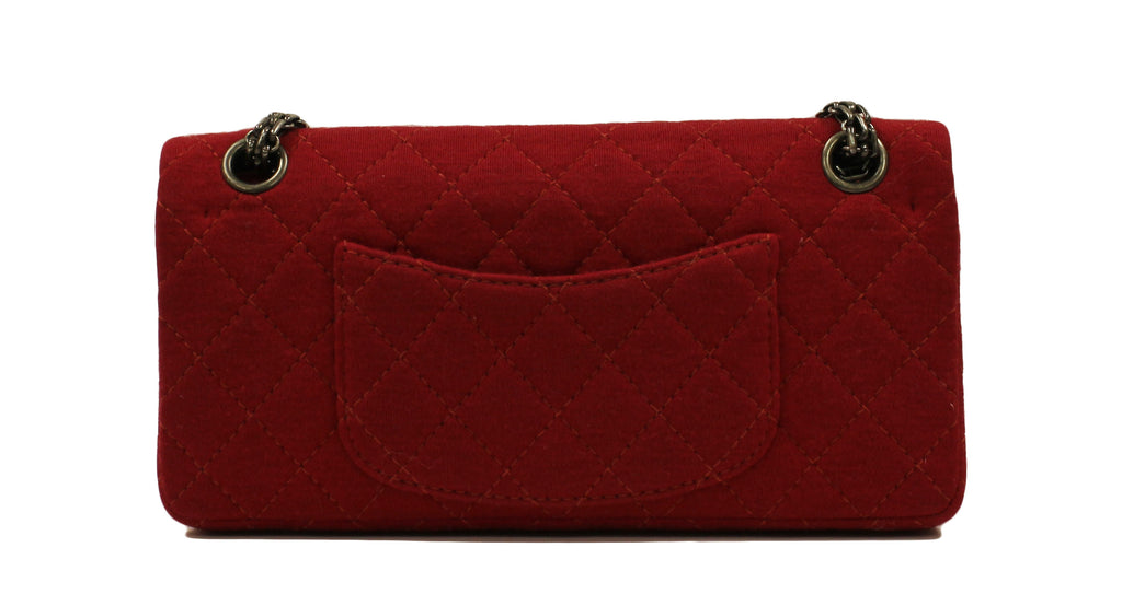 Chanel Reissue Red Jersey Double Flap Bag