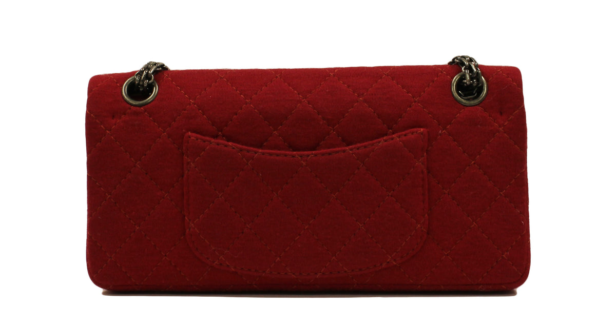 Chanel Reissue Red Jersey Double Flap Bag