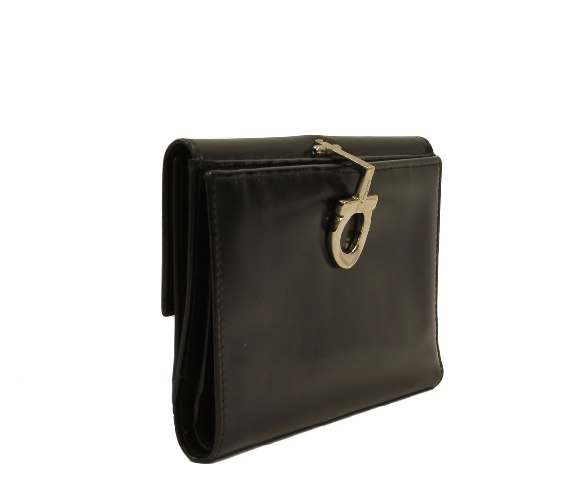 Salvatore Ferragamo Icona Continental Wallet - Black