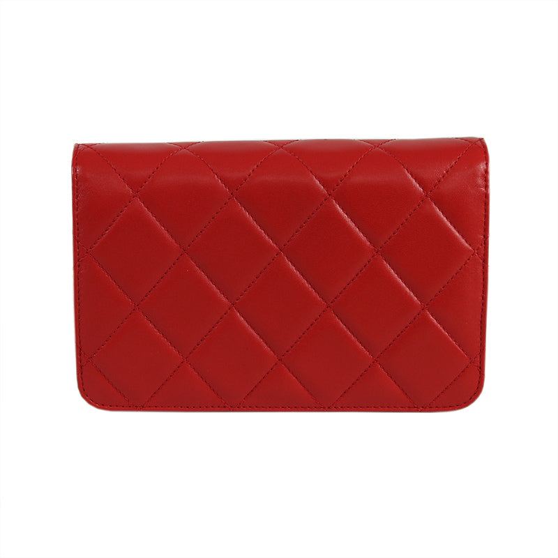Chanel Red Golden Class Flap Bag