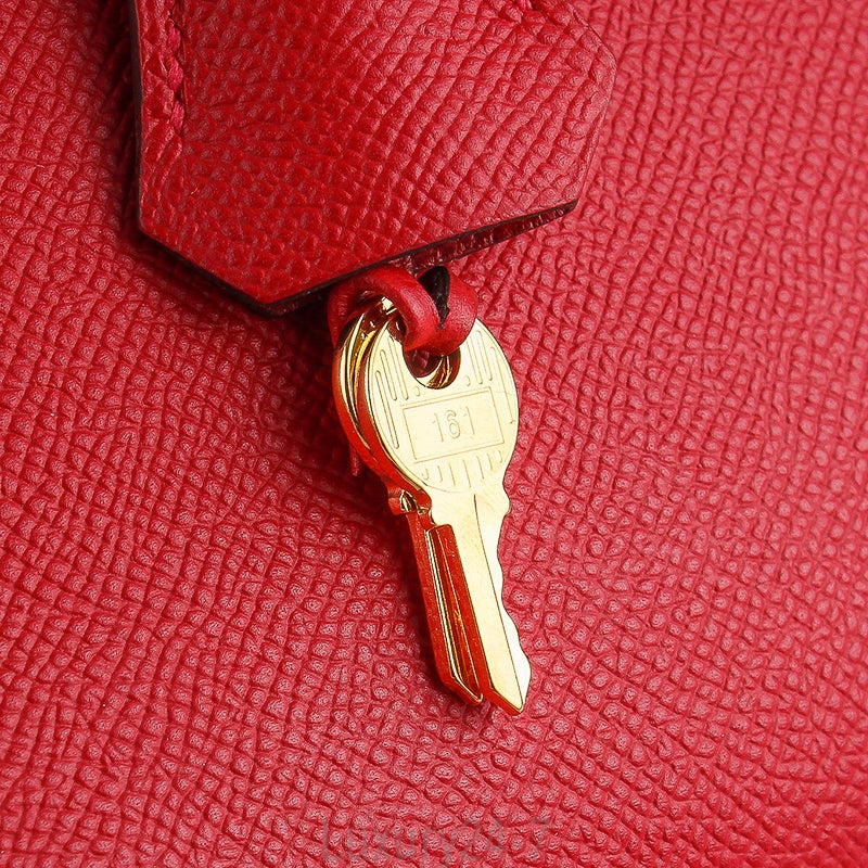 Hermès Rouge Casaque Epsom Kelly 25 PHW
