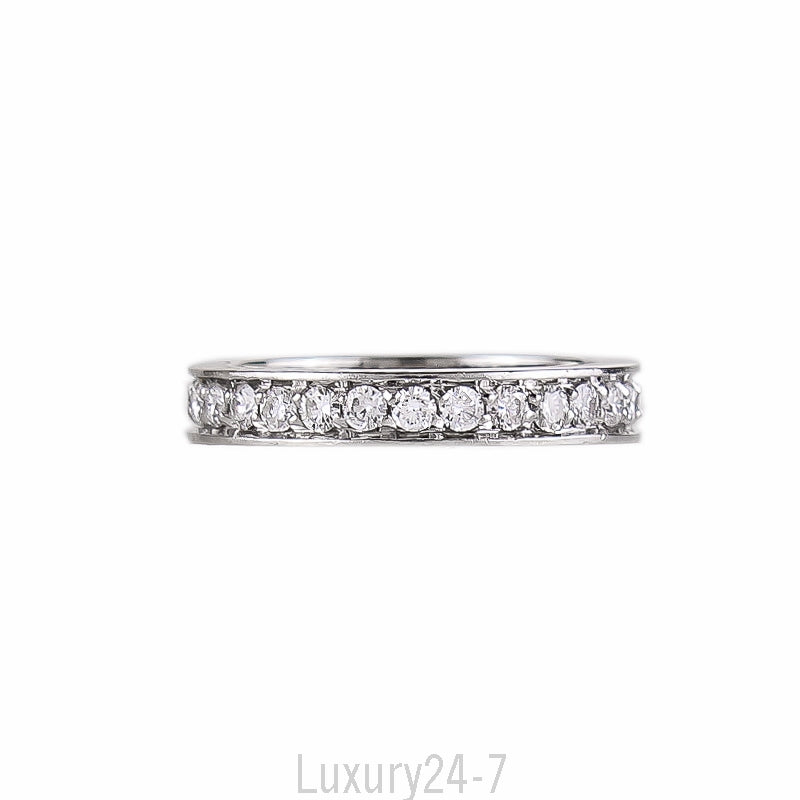 Bvlgari Platinum Diamond Eternity Band