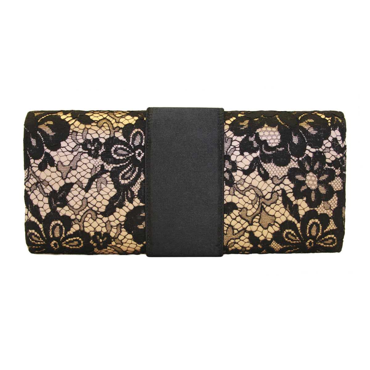 Oscar De La Renta Embroidered Lace Clutch