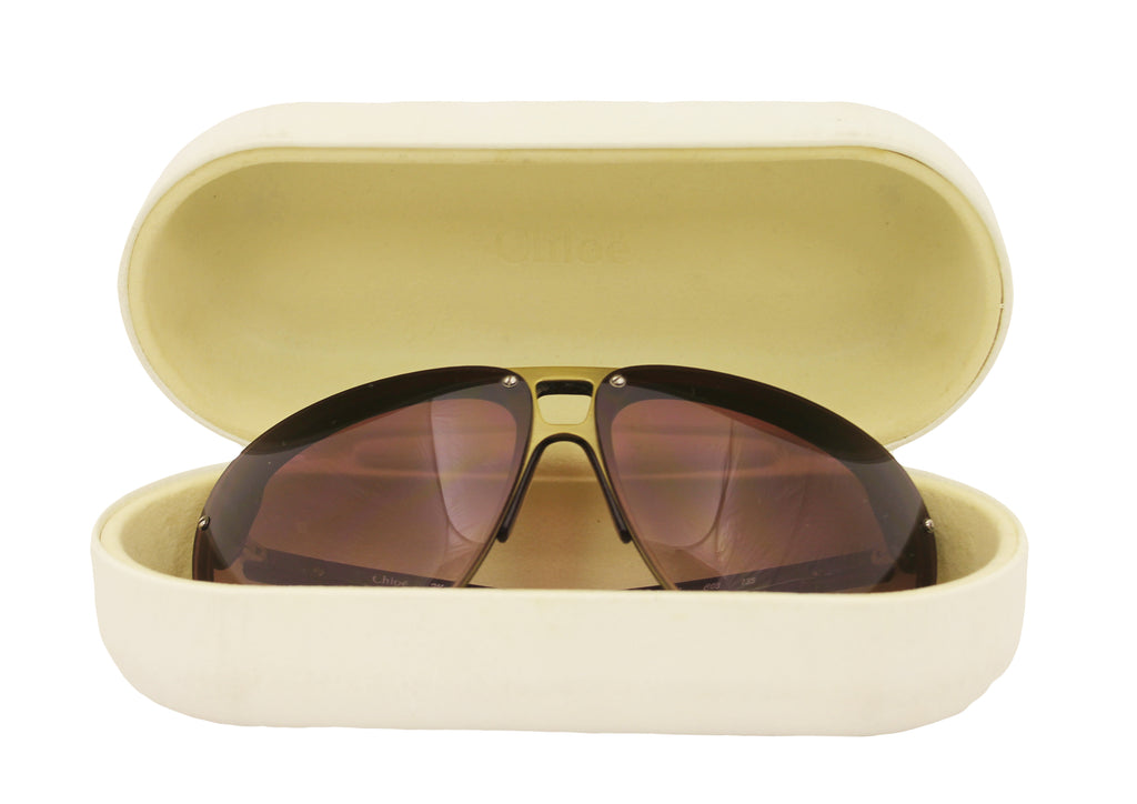 Chloe Purple & Gold Sunglasses