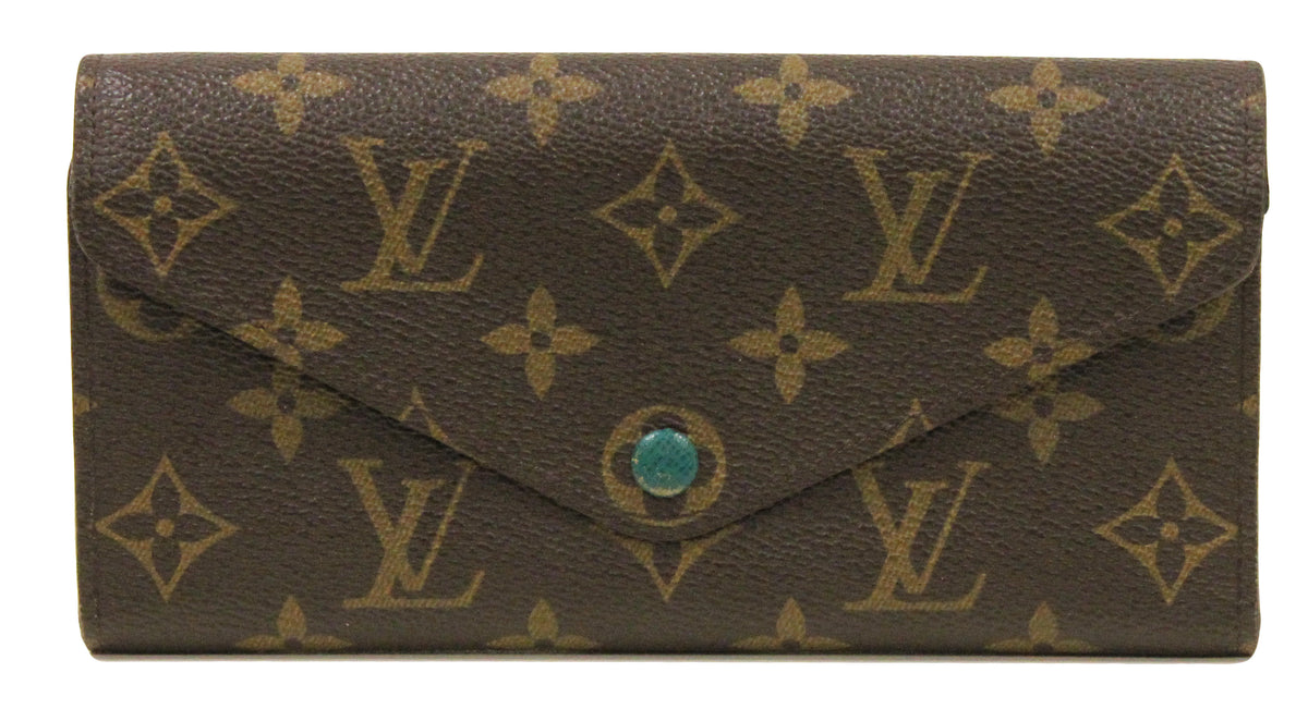 Louis Vuitton Monogram Canvas Josephine Wallet Green