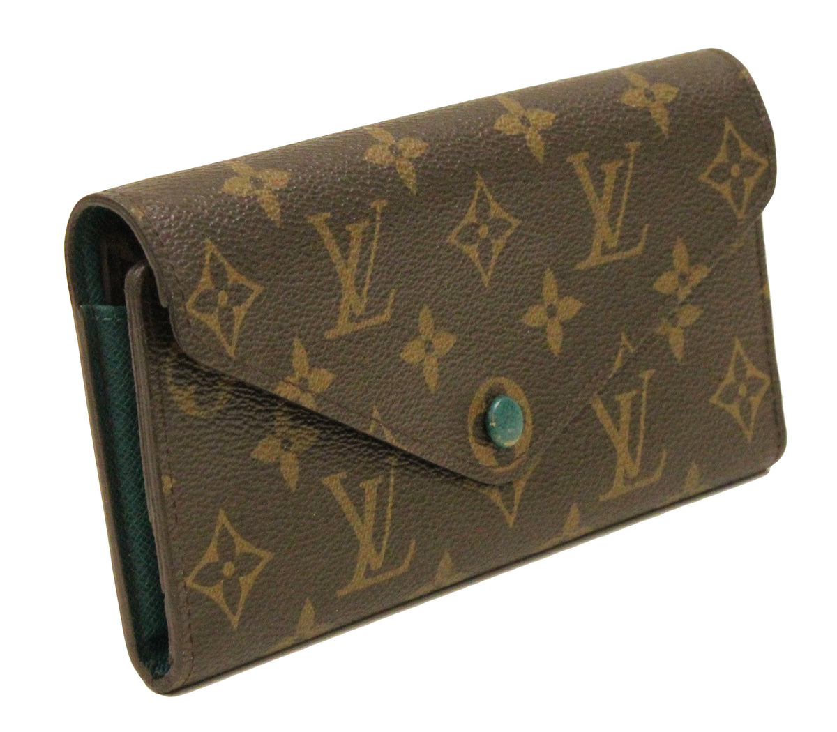 Louis Vuitton Monogram Canvas Josephine Wallet Green