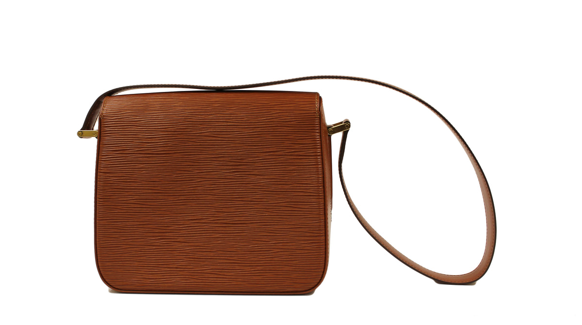 Louis Vuitton Brown Epi Leather Shoulder Bag