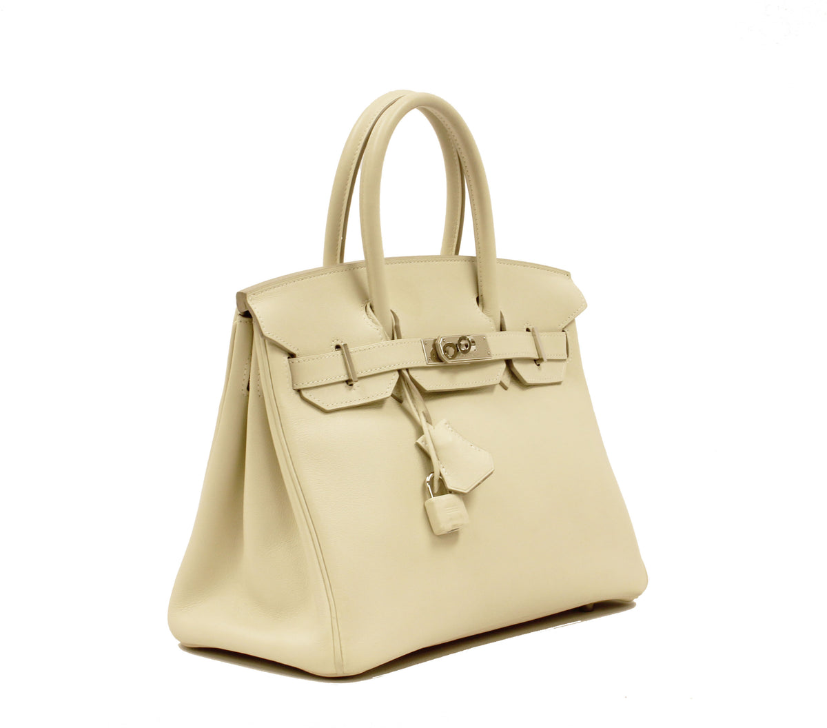 Hermès Birkin White 30cm Swift Leather