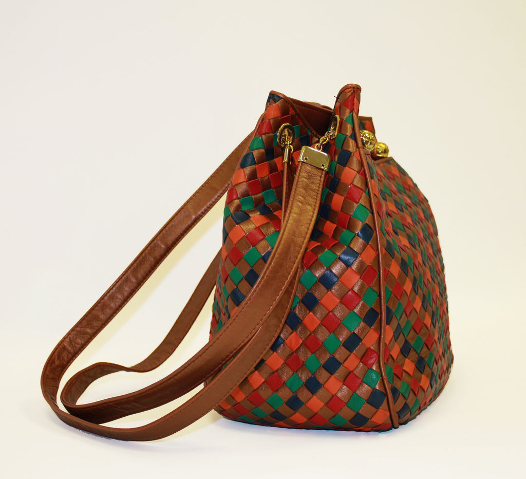 Bottega Veneta  Multi Color Leather Bag