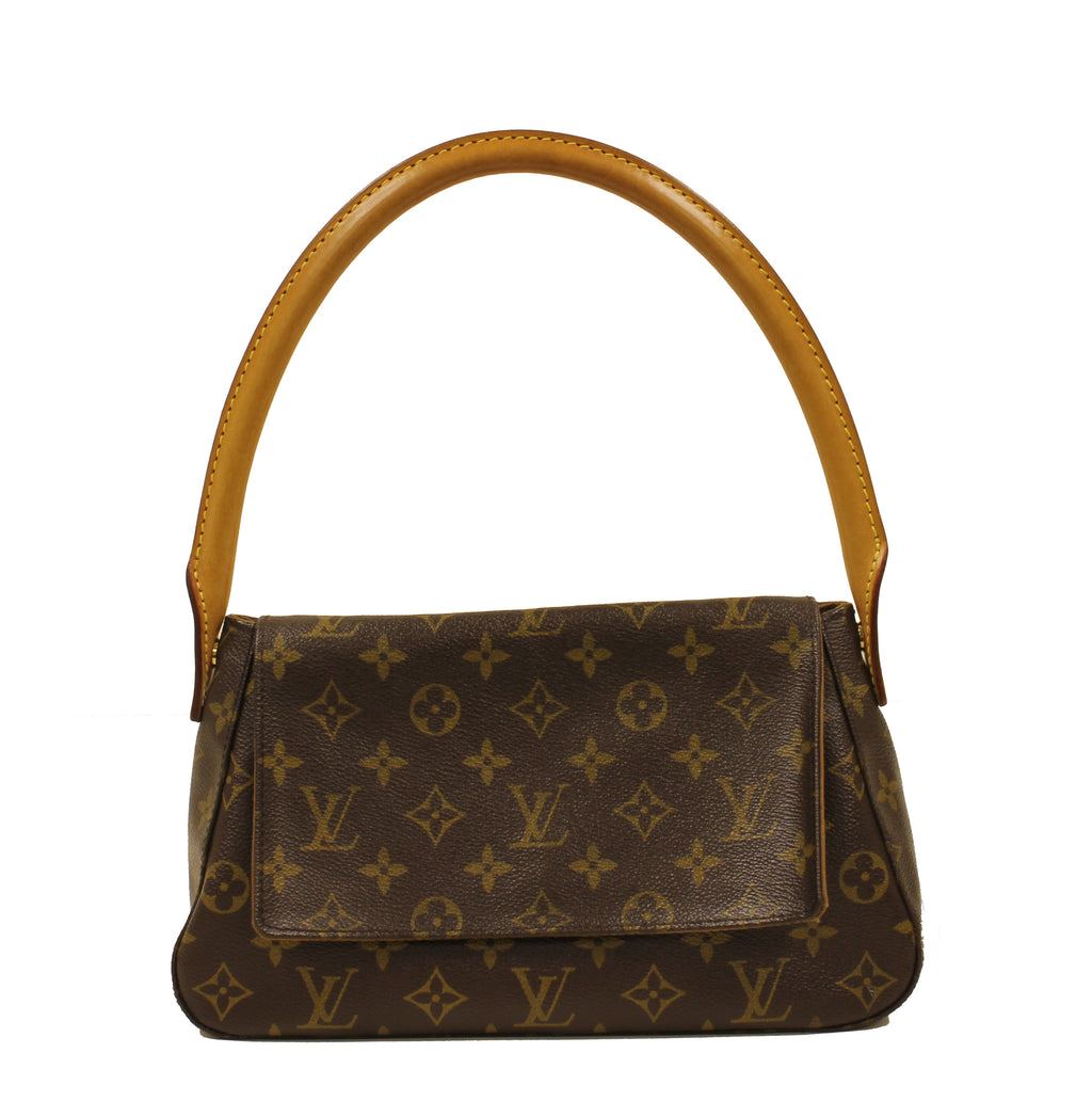 Louis Vuitton Monogram Canvas Mini PM Looping Shoulder Bag