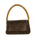 Louis Vuitton Monogram Canvas Mini PM Looping Shoulder Bag