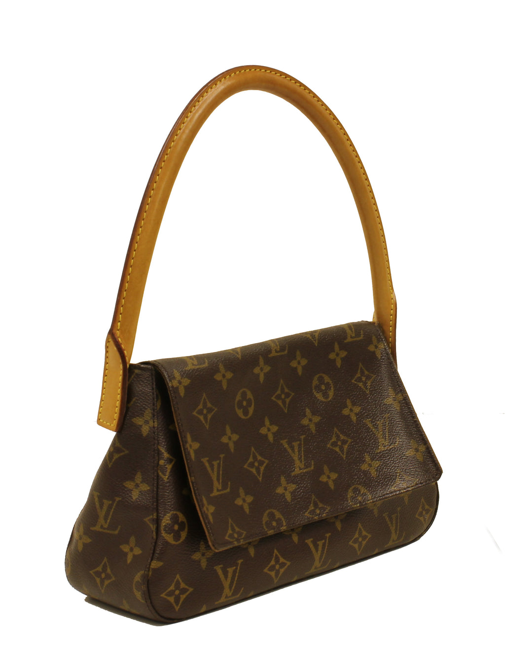 Louis Vuitton Monogram Canvas Mini PM Looping Shoulder Bag
