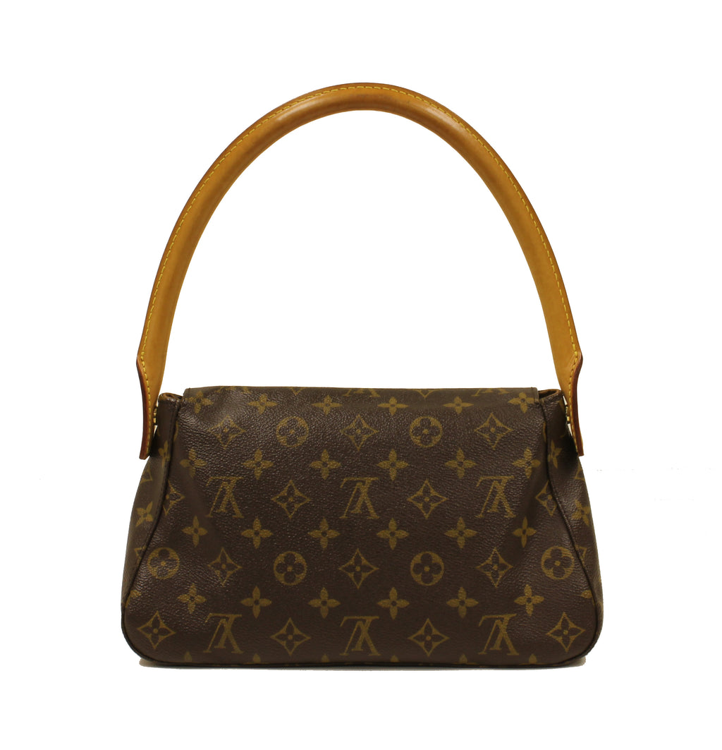 Louis Vuitton Monogram Canvas Mini PM Looping Shoulder Bag