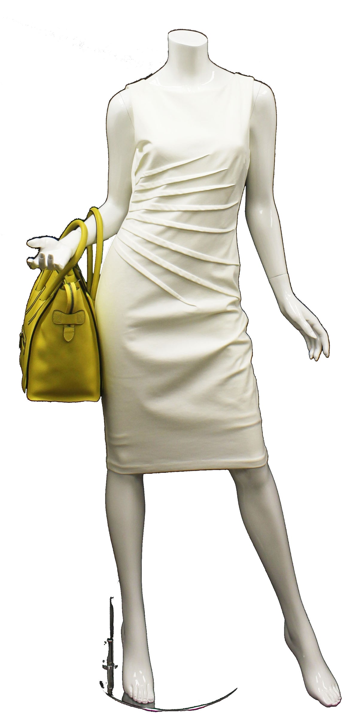 CÉLINE Mini  Luggage Tote Yellow