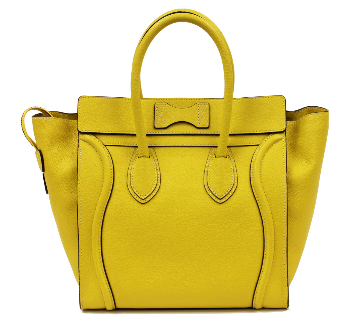 CÉLINE Mini  Luggage Tote Yellow