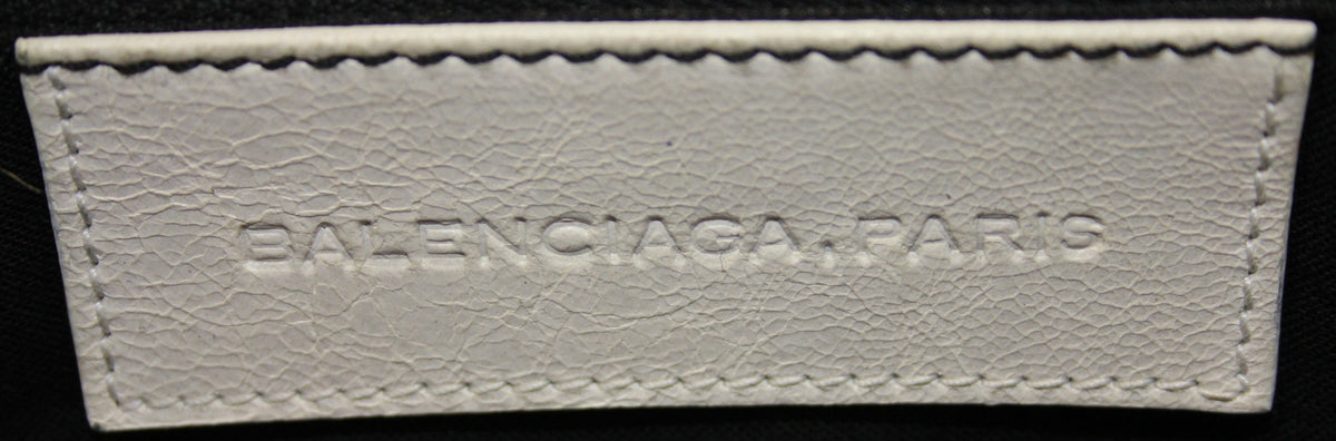 Balenciaga White Shoulder Bag