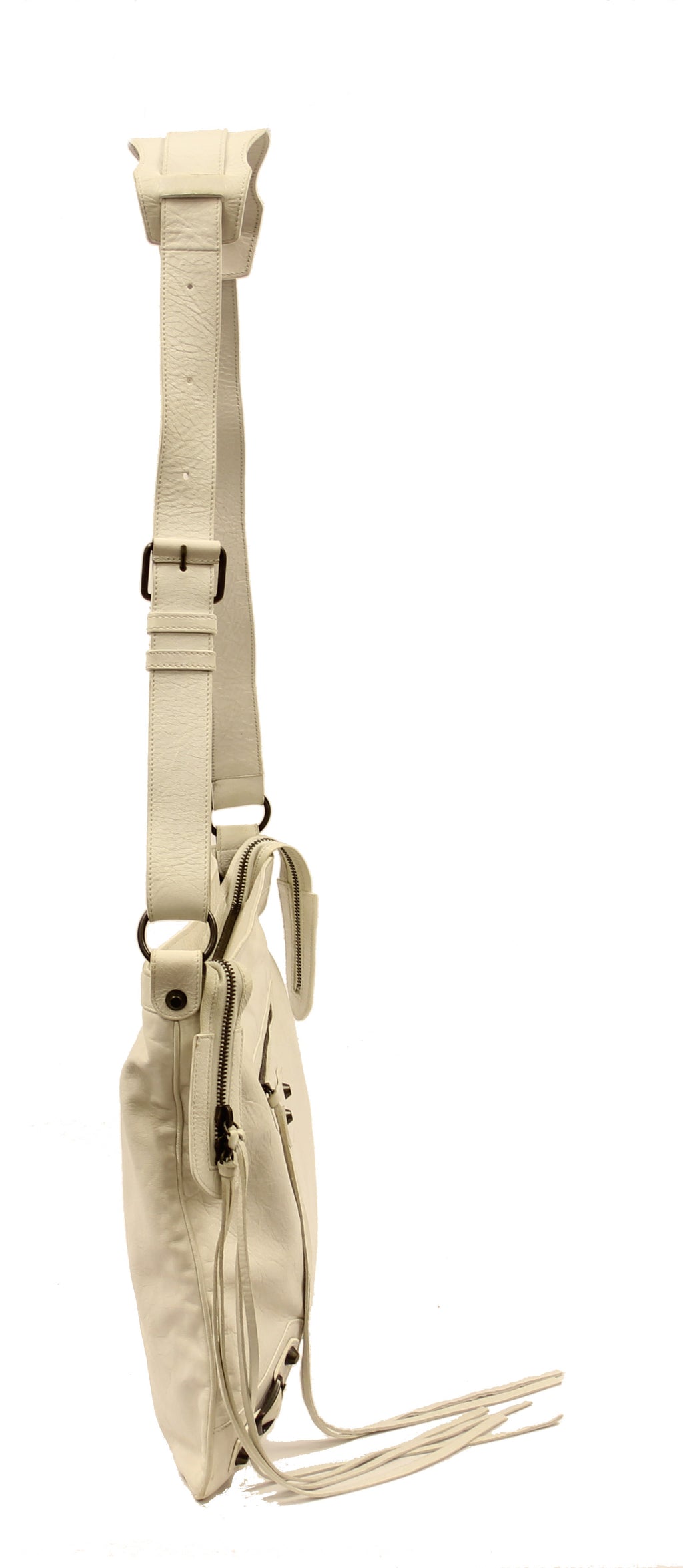 Balenciaga White Shoulder Bag