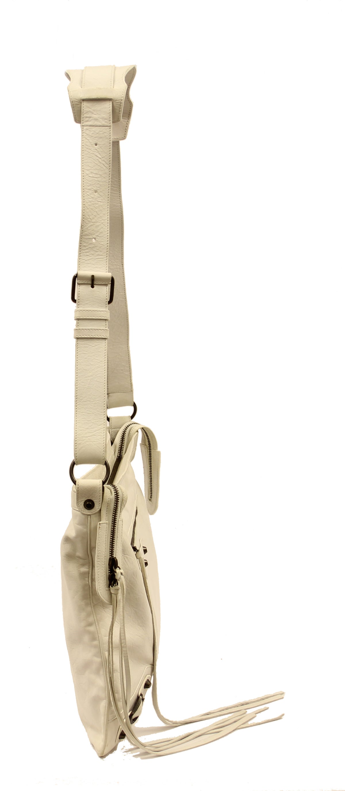 Balenciaga White Shoulder Bag