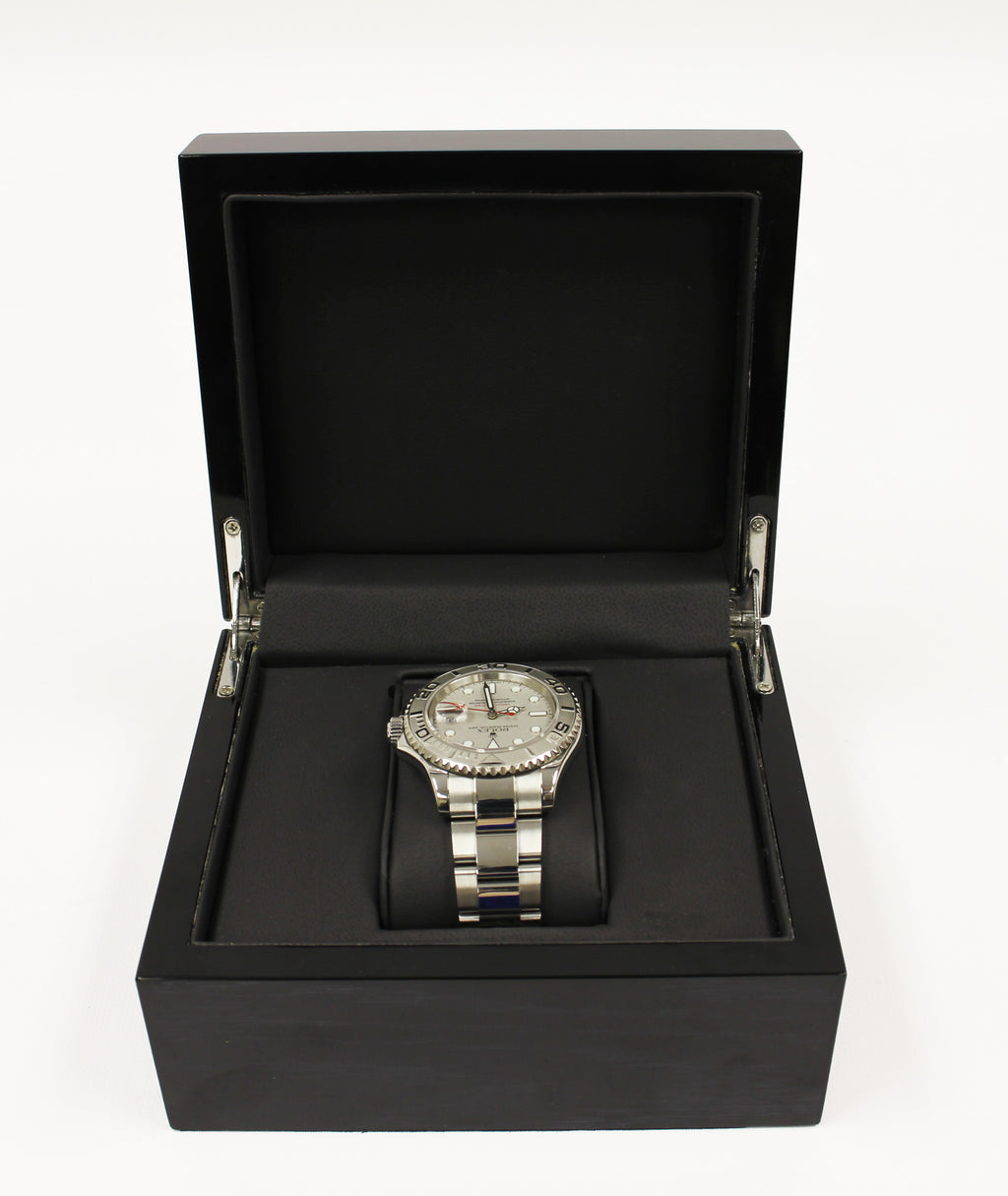 Rolex Mens Steel Platinum Yachtmaster 16622 Watch