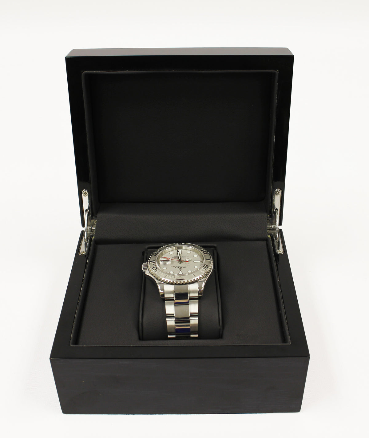Rolex Mens Steel Platinum Yachtmaster 16622 Watch