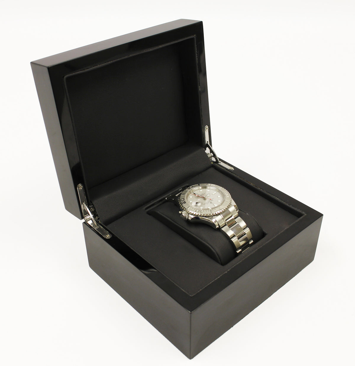Rolex Mens Steel Platinum Yachtmaster 16622 Watch