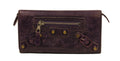 Balenciaga Purple Classic Money Wallet