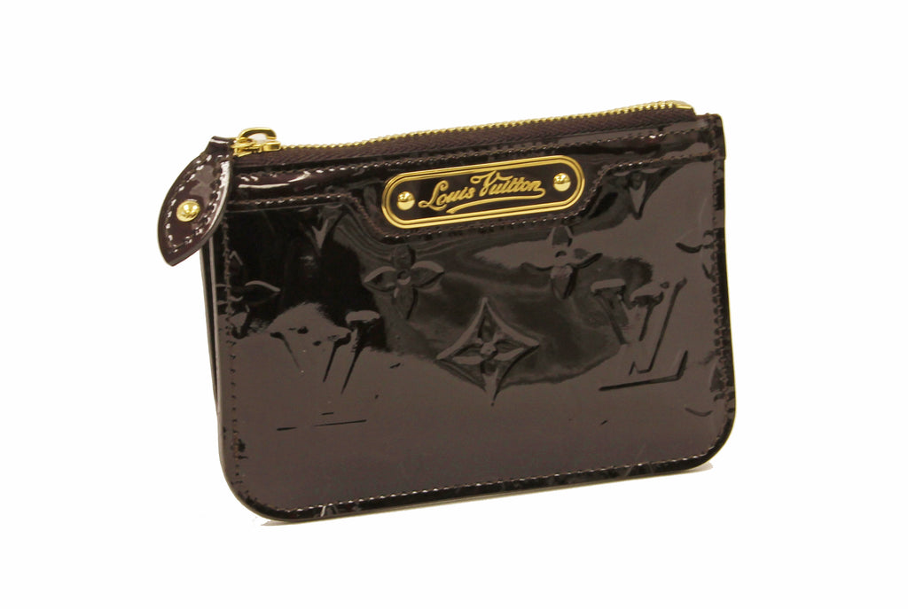 Louis  Vuitton   Violette Vernis Key Pouch