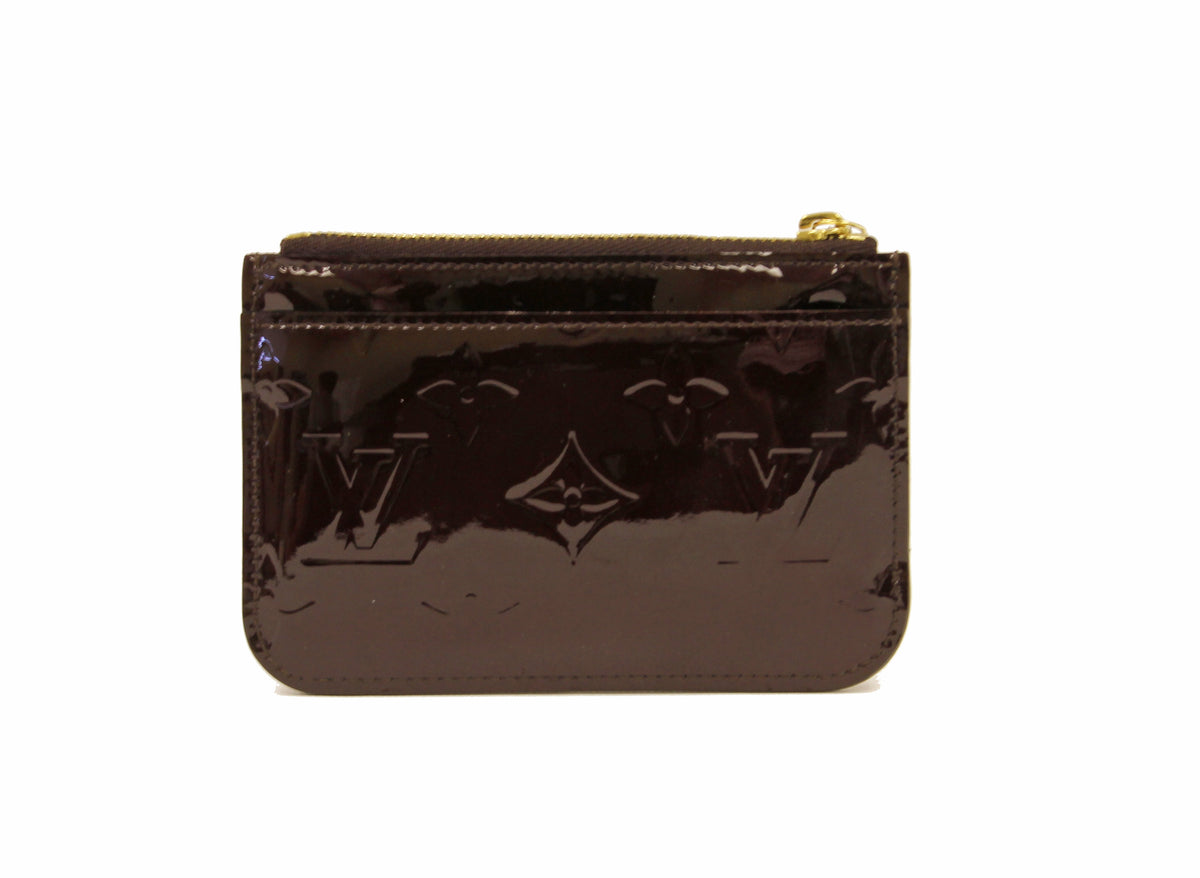 Louis  Vuitton   Violette Vernis Key Pouch