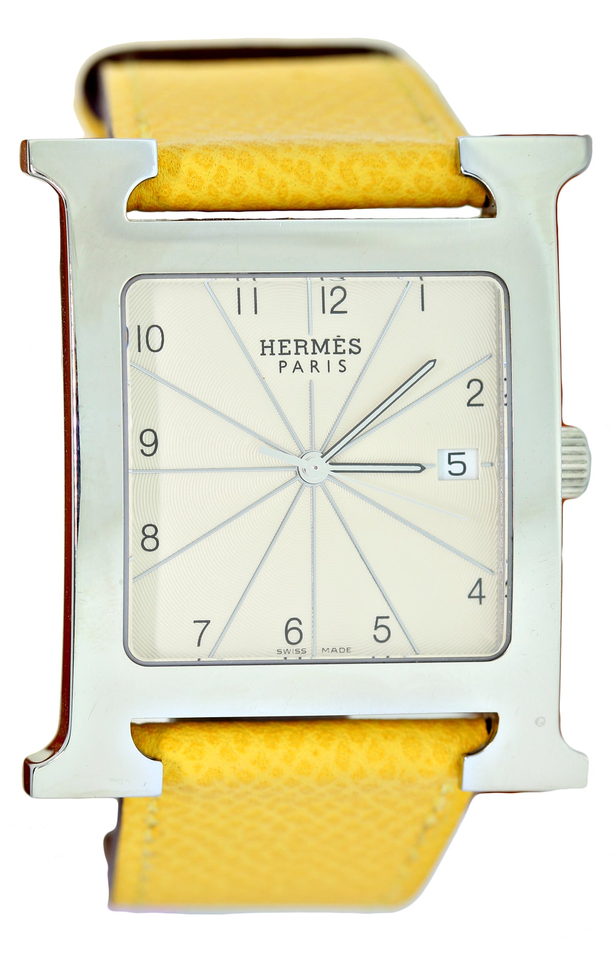 Hermès Heure H TGM Wrist Watch