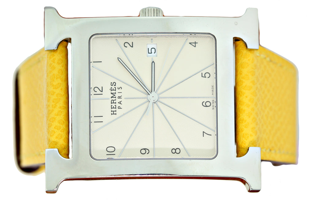 Hermès Heure H TGM Wrist Watch