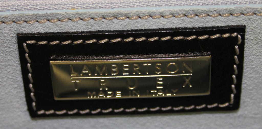 Lamberston Truex Tote Bag With Silver Tone Closure