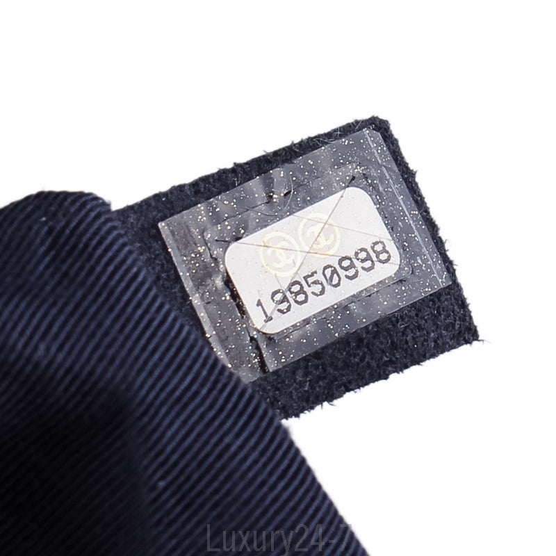 Chanel Navy Caviar Medium Plus Boy Bag