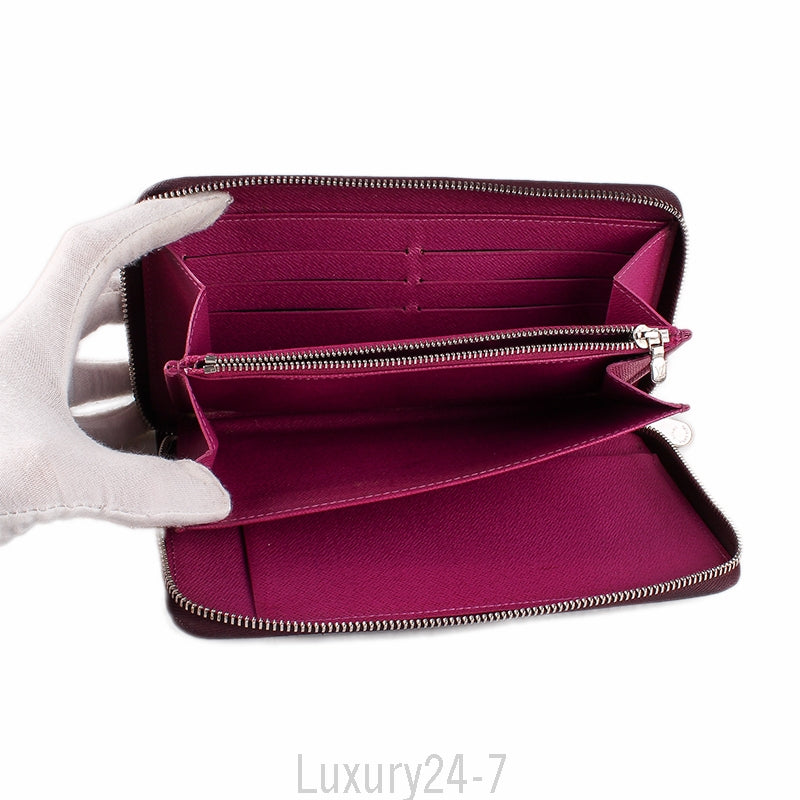 Louis Vuitton Purple Epi Zippy Organizer Wallet