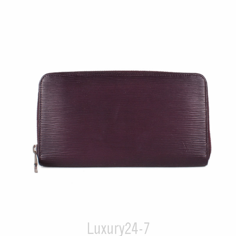 Louis Vuitton Purple Epi Zippy Organizer Wallet