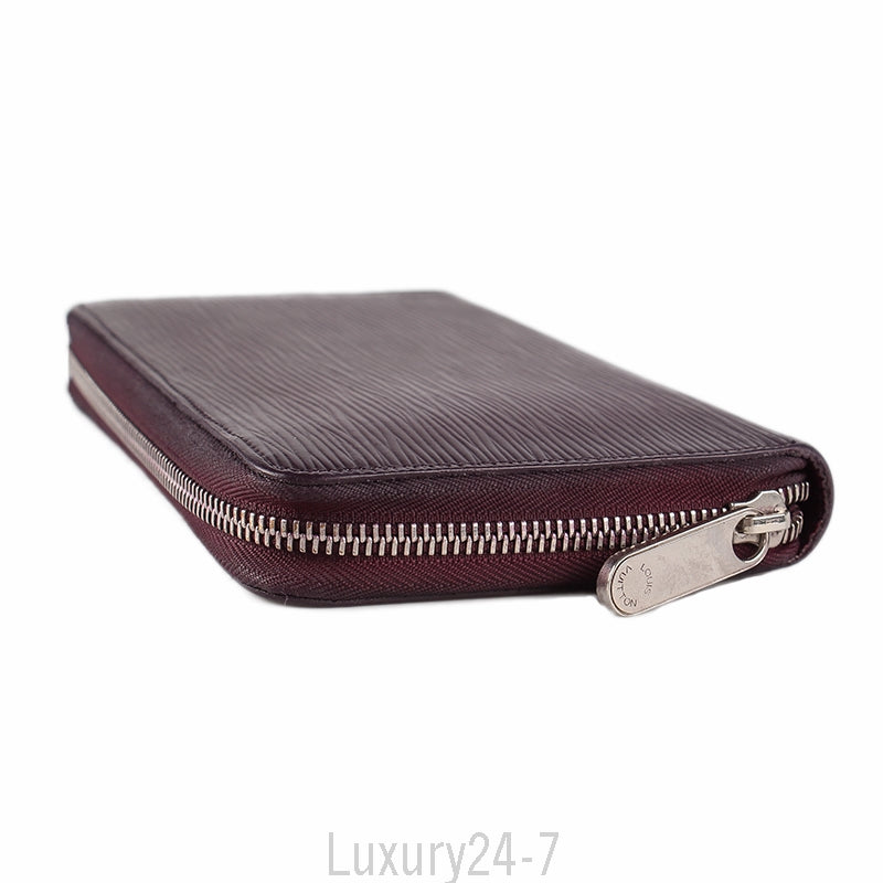 Louis Vuitton Purple Epi Zippy Organizer Wallet