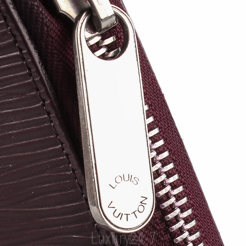 Louis Vuitton Purple Epi Zippy Organizer Wallet