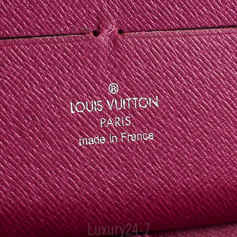 Louis Vuitton Purple Epi Zippy Organizer Wallet