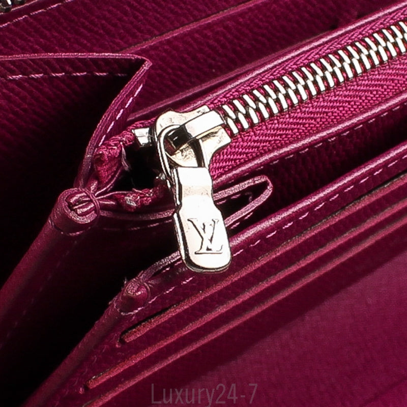 Louis Vuitton Purple Epi Zippy Organizer Wallet