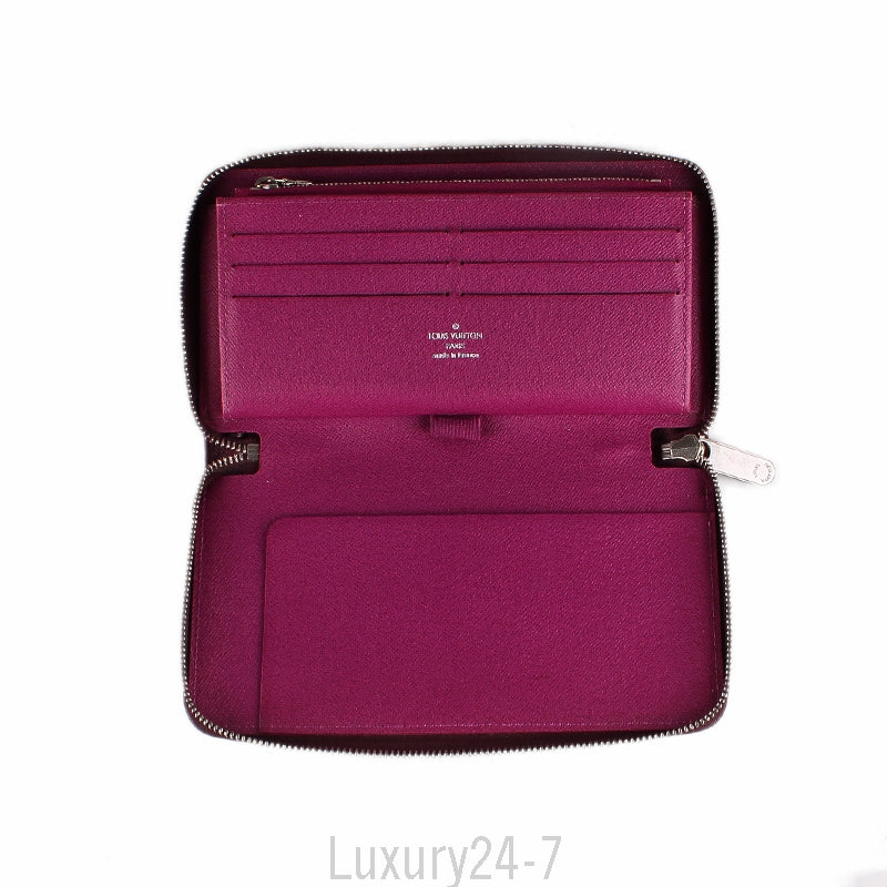 Louis Vuitton Purple Epi Zippy Organizer Wallet